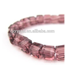 square glass beads,handmade glass bead made in china